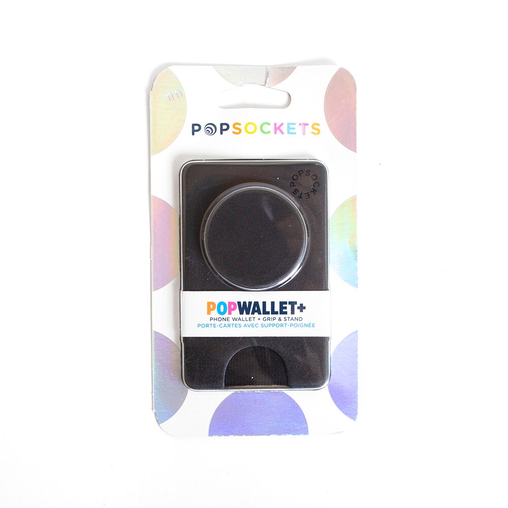 Fashion Accessories, PopSockets, Black, Pop Socket, Tech, Unisex, PopWallet, 704216